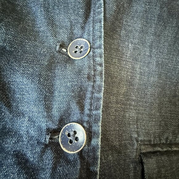 Women's S Pilcro & The Letterpress Denim Blazer Jacket - Picture 5 of 9